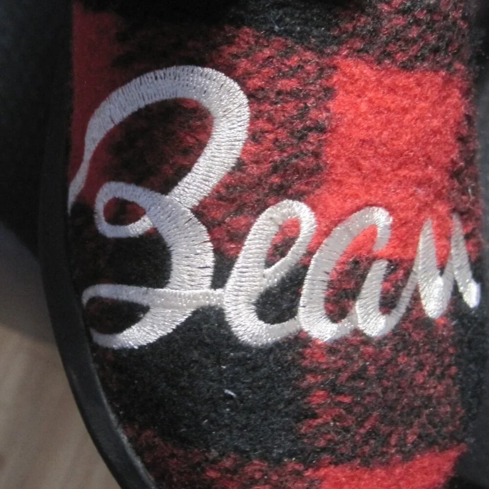 LL Bean Slippers Women Size 8 Medium Pre-owned,. Unused RARE!!! - Picture 3 of 7